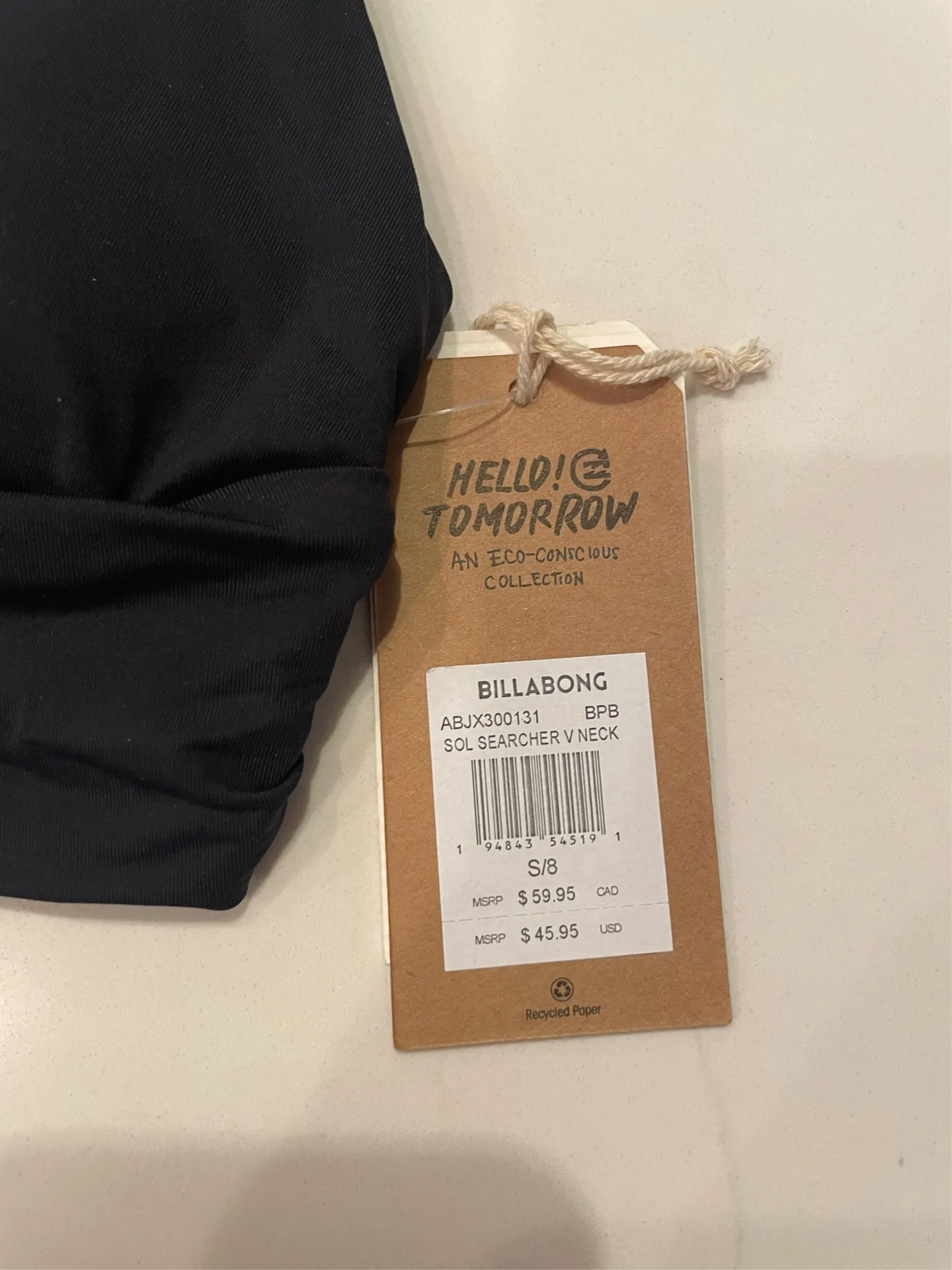 Billabong v neck bikini top - Image 4