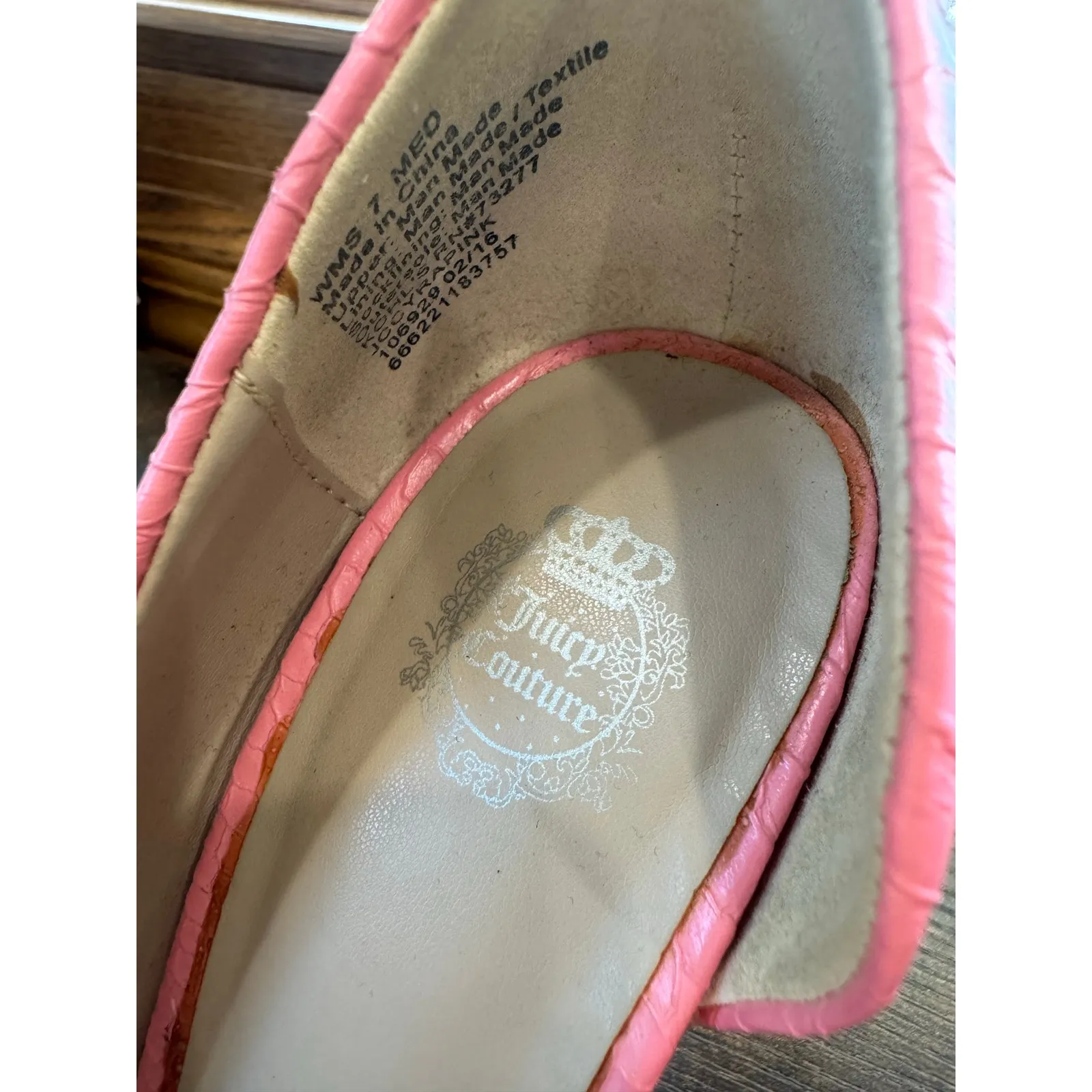 Juicy‎ Couture heels baby pink - Image 3