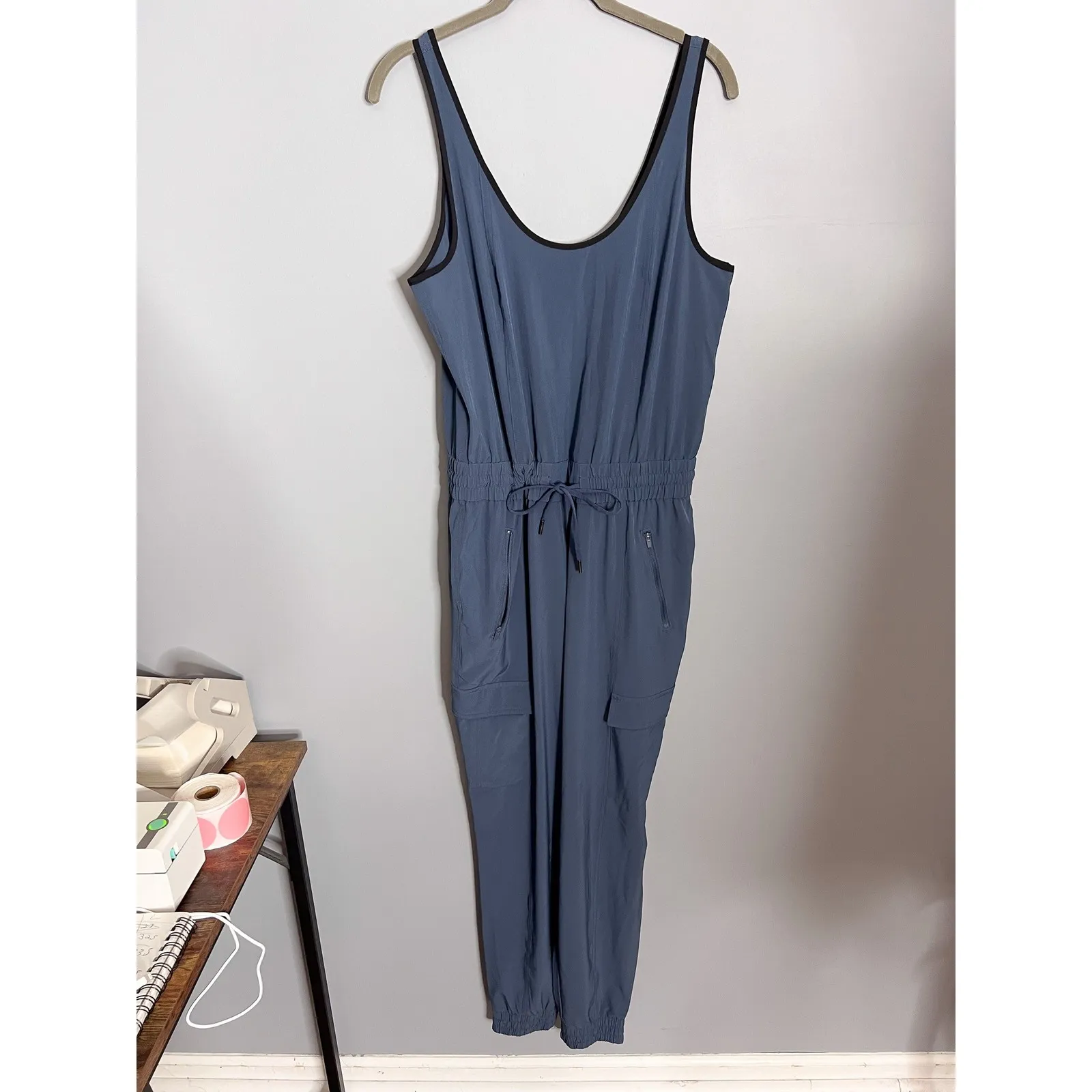 Athleta Unbound Jumpsuit Size Small Blue - Image 4