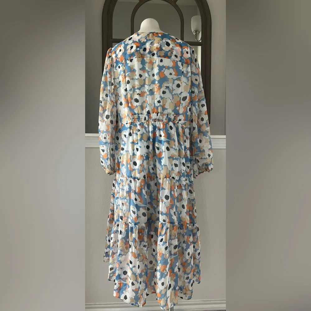 Floral Tiered Maxi Dress, Size XXL New w/Tag Retail $178.00 - Image 6