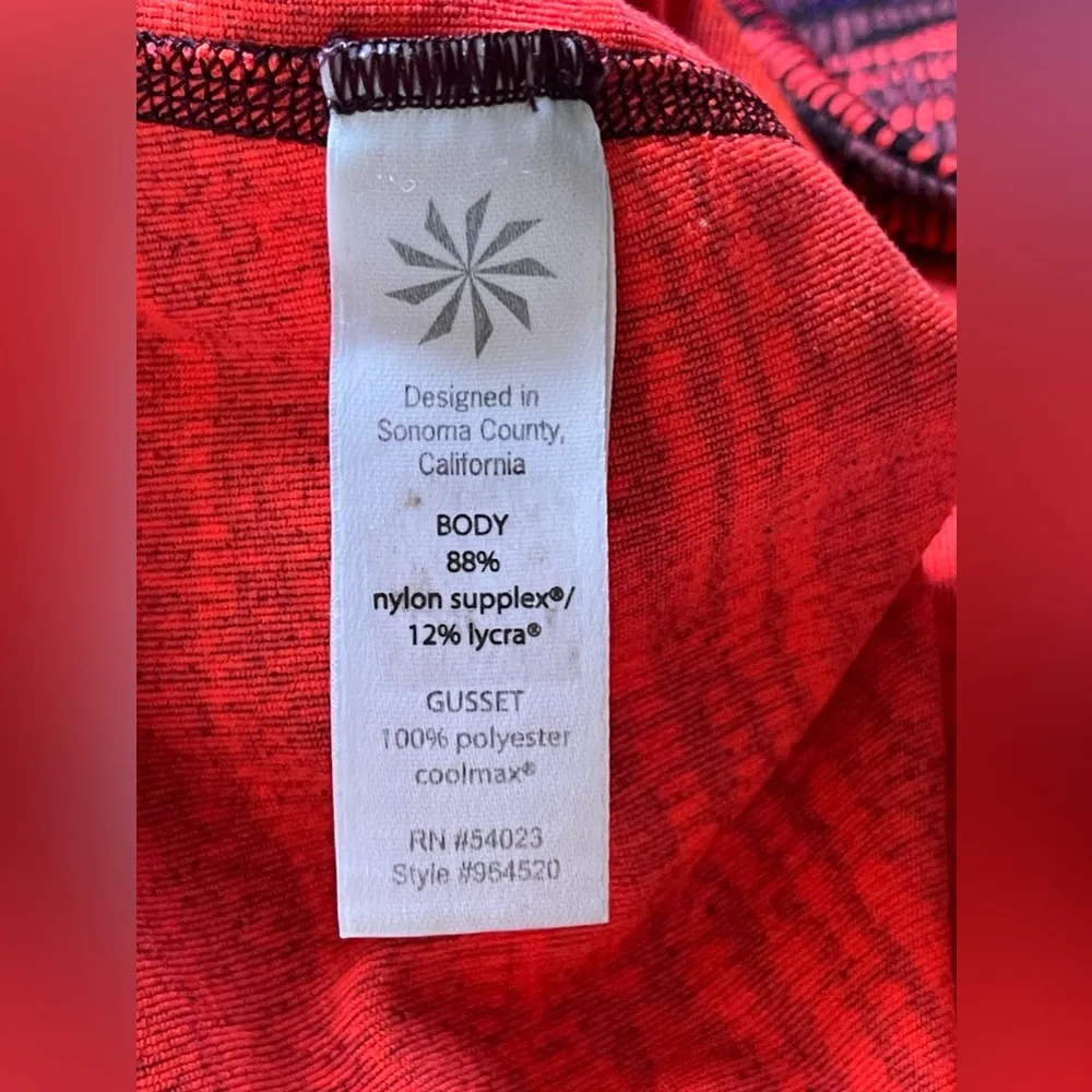 Women's Retreat Chaturanga Tight Striped Leggings Size 6 - Image 5