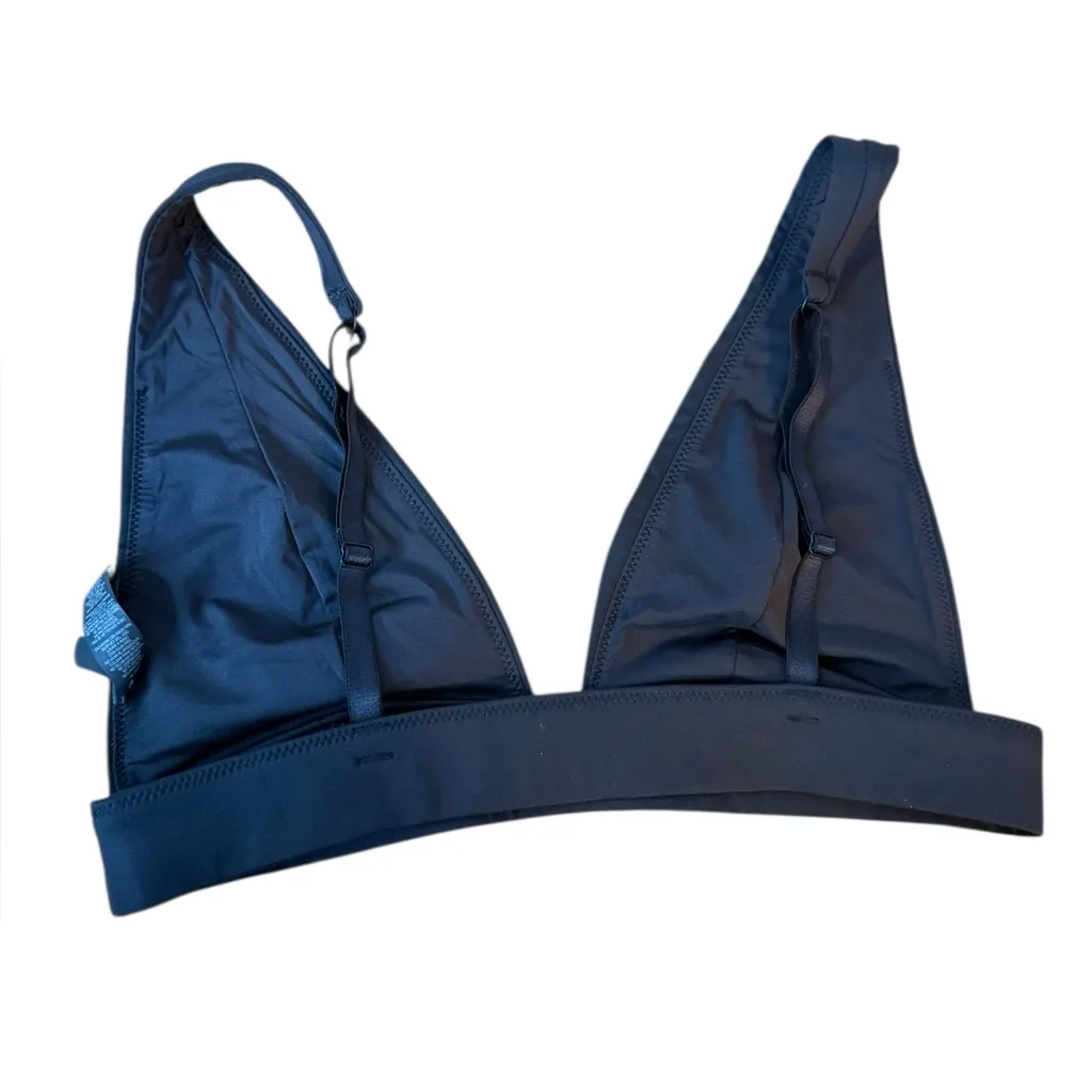 Nwt Skims Swim Black Plunge Bikini Top - Image 4