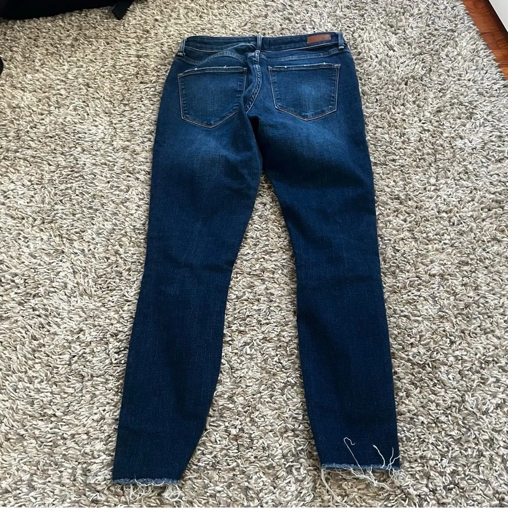 Abercrombie and fitch Harper ankle dark wash jeans size 6R/28 - Image 3