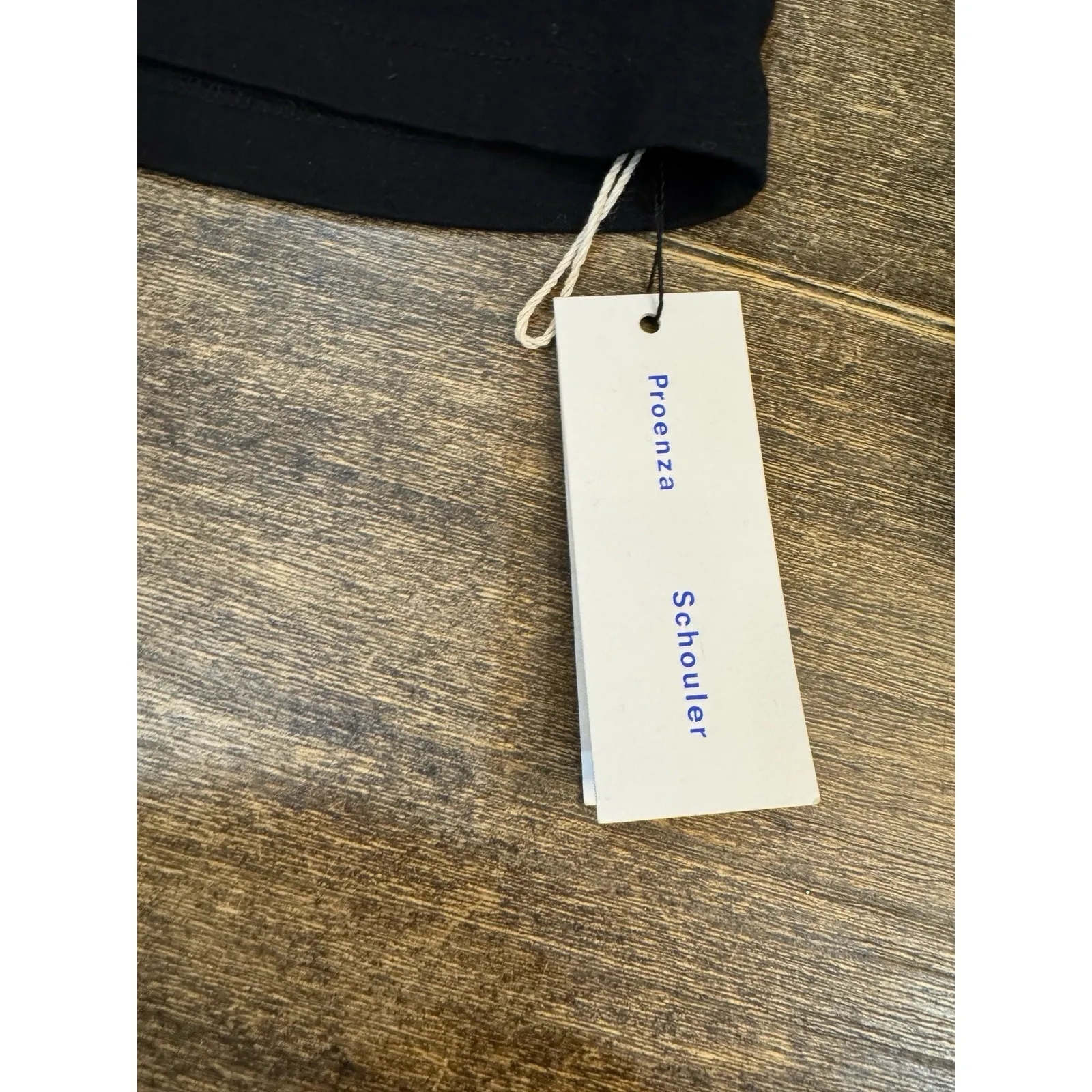 Proenza Schouler Abstract Art Graphic Pocket Tee Black Size Small Unisex - Image 7