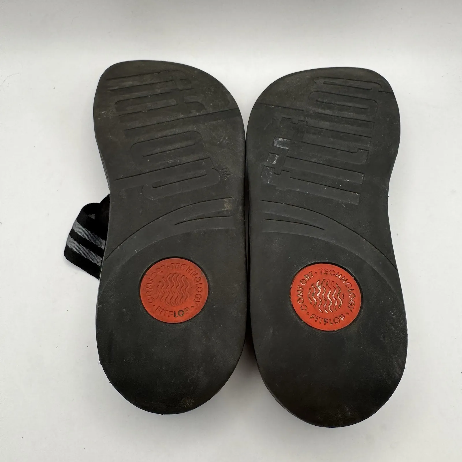 FitFlop Thong Sandals Womens Size 10 Black Shoes Comfort Flip Flops Casual Beach - Image 9