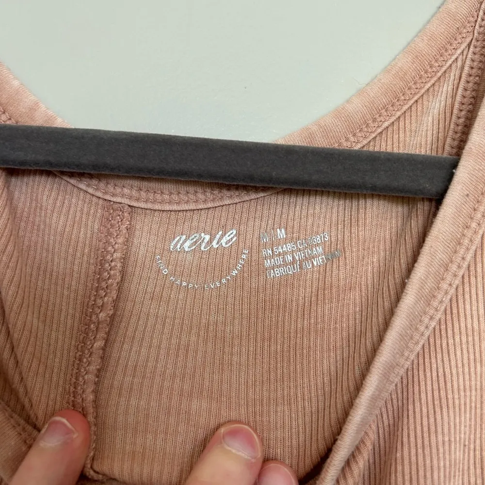 Aerie Women's Tan Tank Top - Image 2