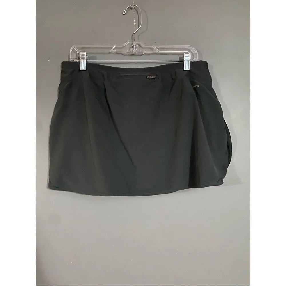 Nike Grey Pink Dri Fit Drawstring Skort Size XL - Image 5