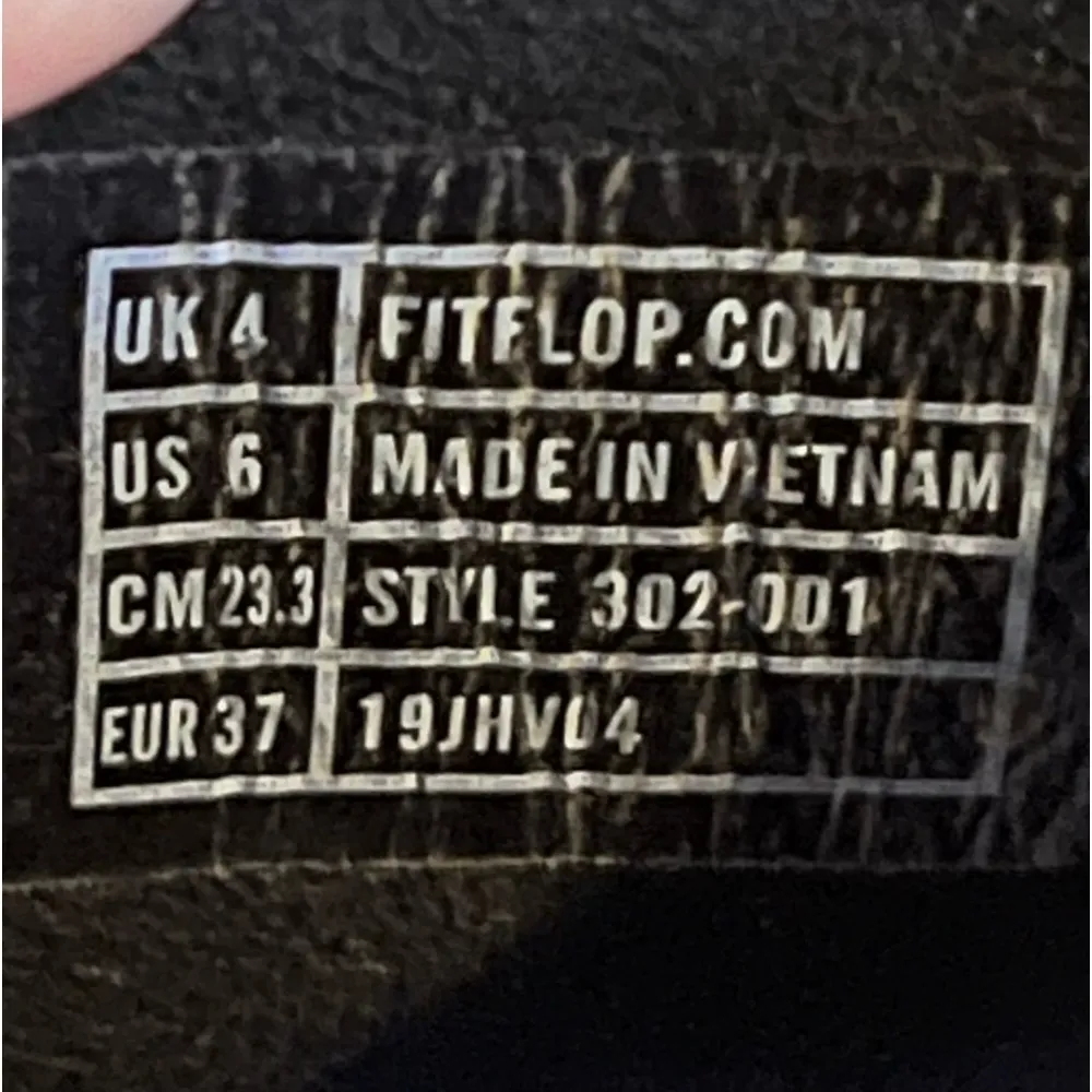 Fitflop Flare Rhinestone thong Comfort Wedge Slip On Sandals Size 6 - Image 7