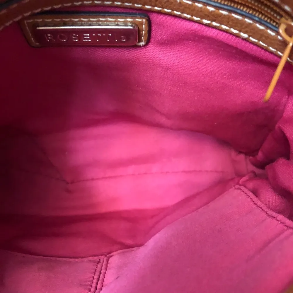 Women's  handbag made of leather over the shoulder - Image 9