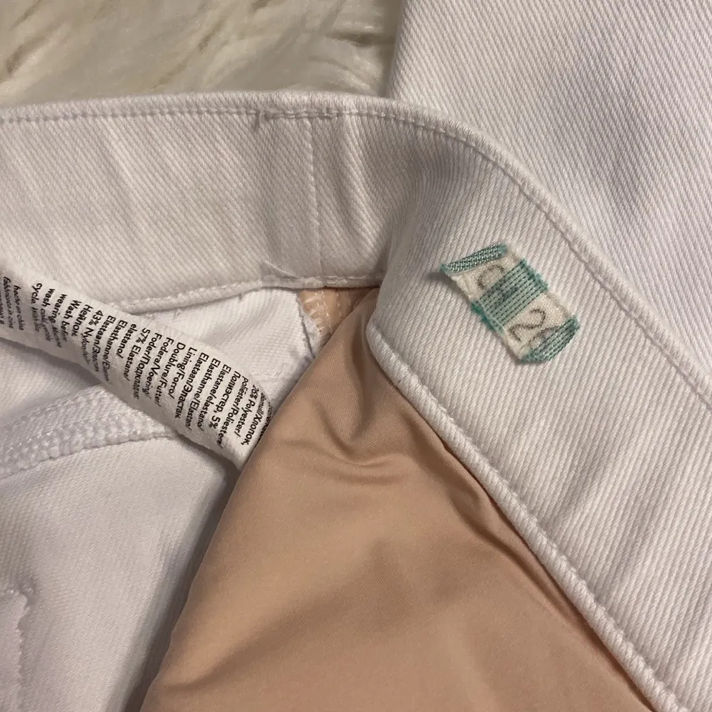 SPANX WOMENS WHITE JEANS SIZE 26 INSEAM 29”COLOR WHITE SEE ALL PHOTOS - Image 11