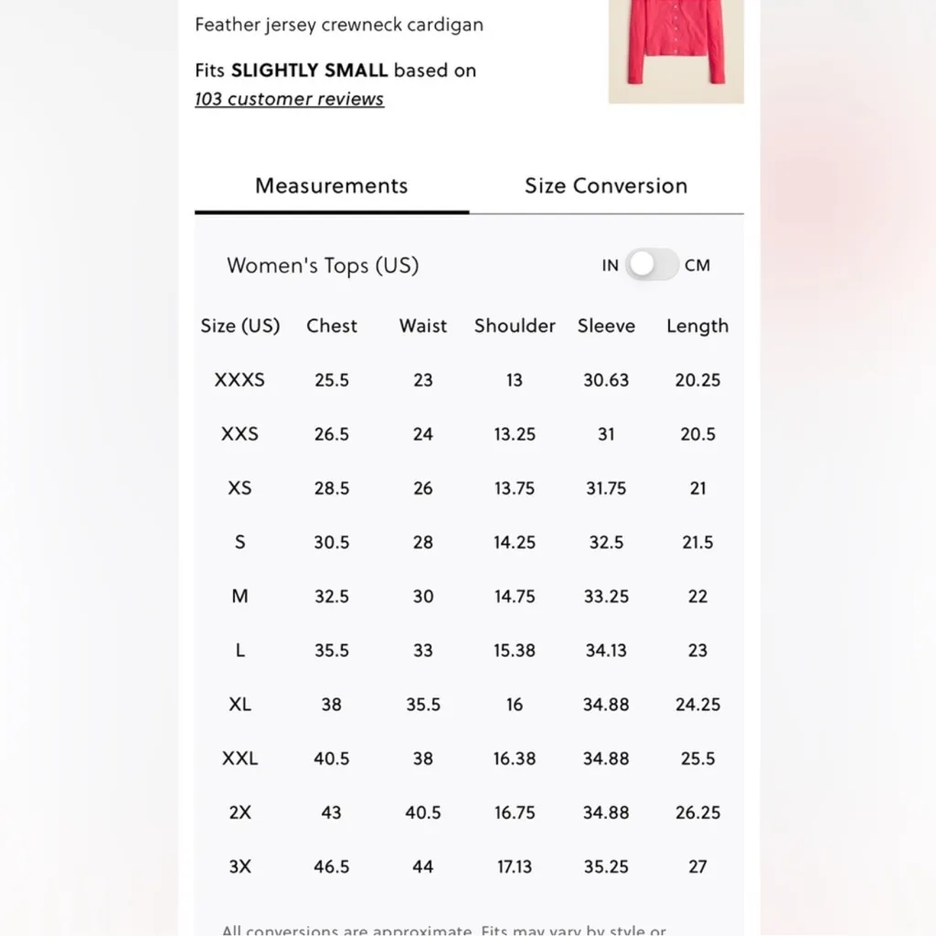 J.Crew Feather jersey crewneck cardigan Strawberry Sunrise - Image 3