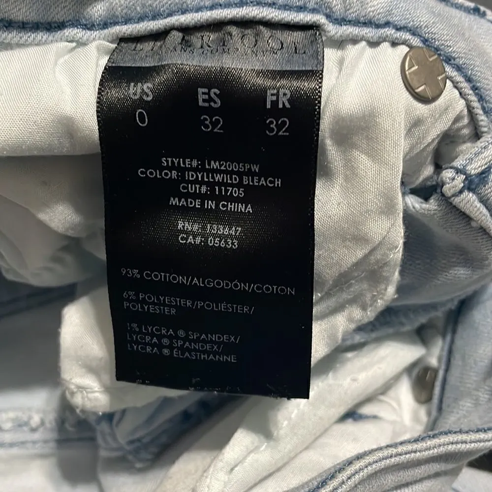 Liverpool The Ankle Skinny Midrise Jeans Size 0 Color Idllwild Bleach‎ - Image 5