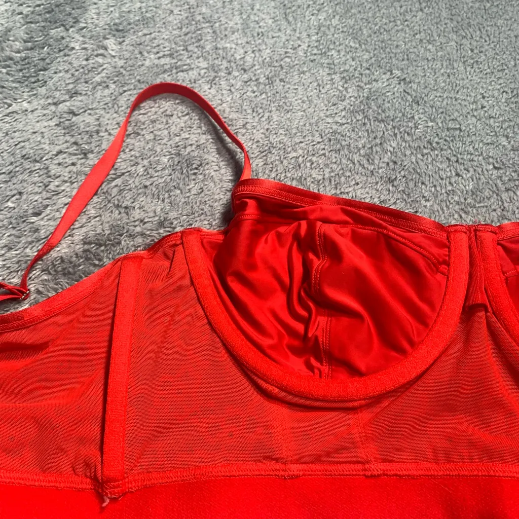 Parade red underwire bralette lace large - Image 7