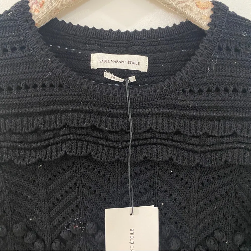 Isabel Marant Etoile knit 3/4 sleeve top sweater - Image 3