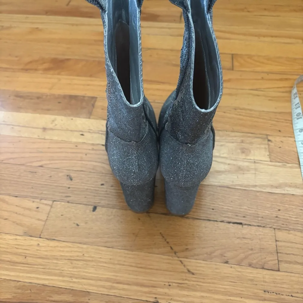 MIA Mettalic Western Boots Size 9 - Image 6