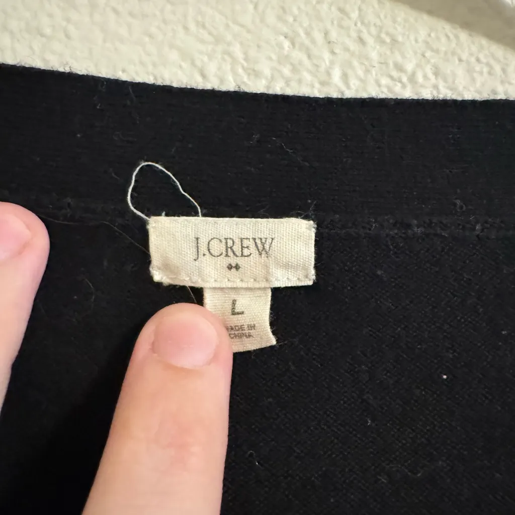 J. Crew Black Women's Cardigan - Image 2