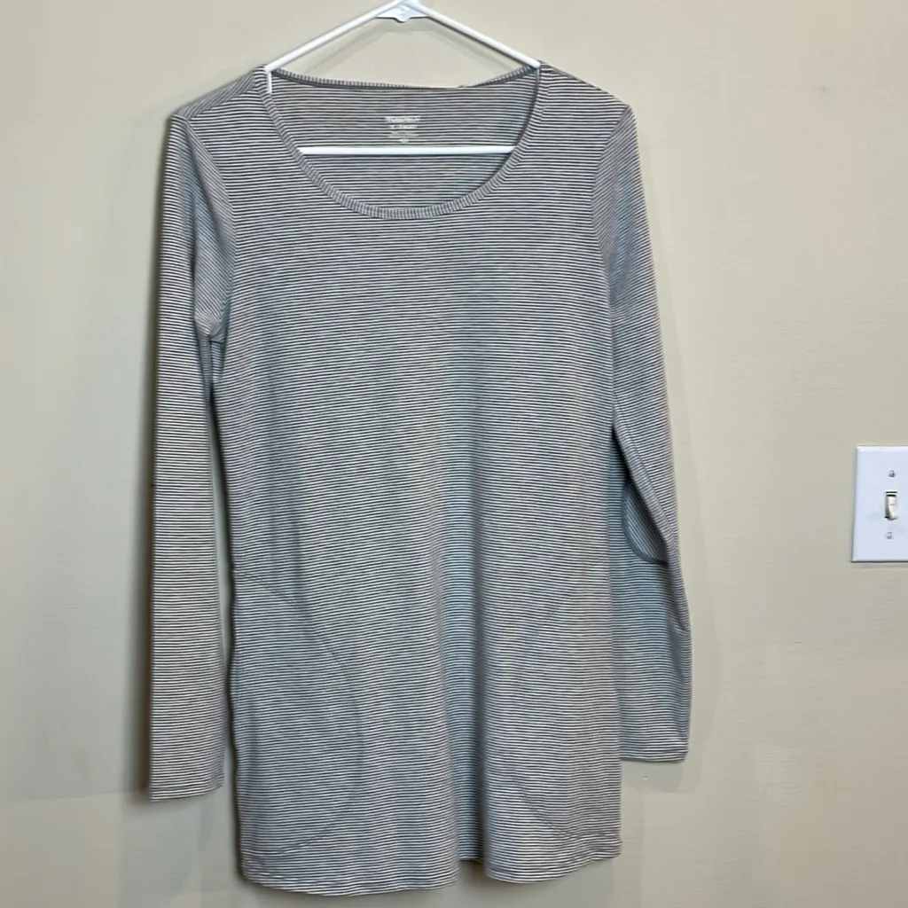 Toad & Co Swifty LS Tunic Gray. Size XS.‎ Gray - Image 3