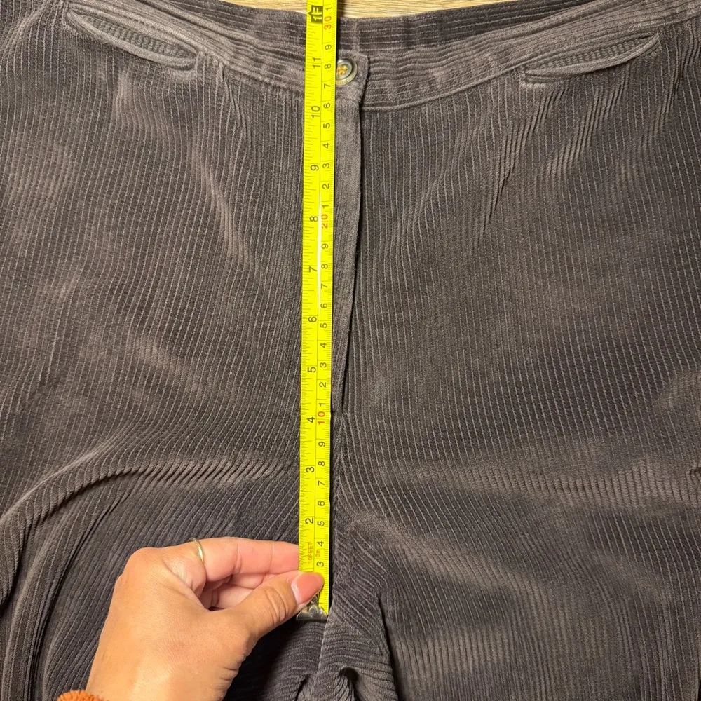 Piazza Sempione Dark Brown Corduroy Trousers - Image 11