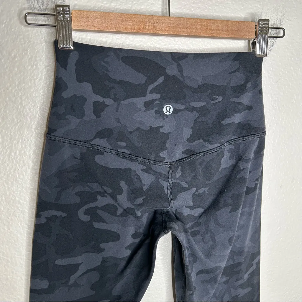 Lululemon Align Crop *21" Incognito Camo Multi Grey 4 - Image 5