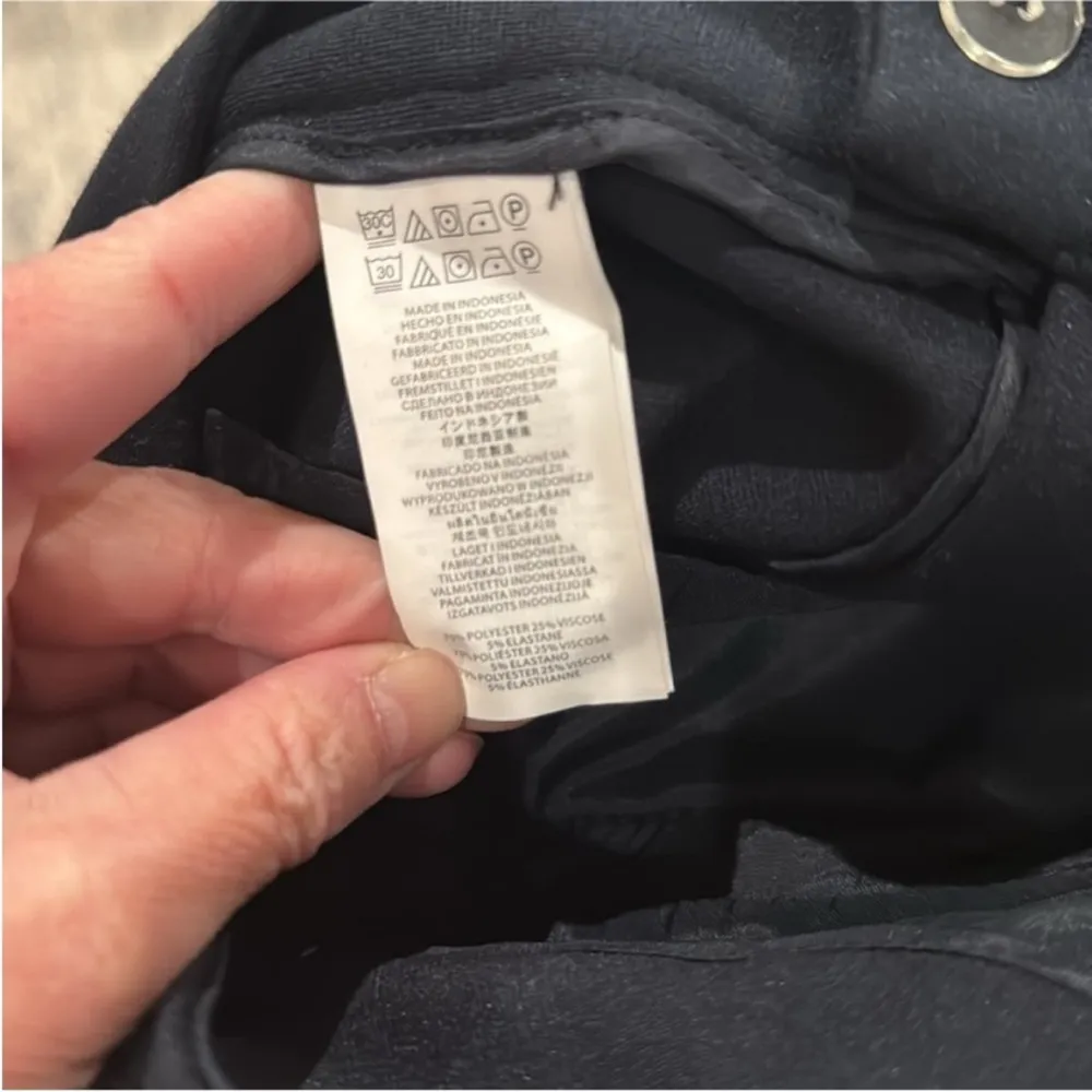 MICHAEL Michael Kors Straight Leg Pants Blue Size 12 - Image 10