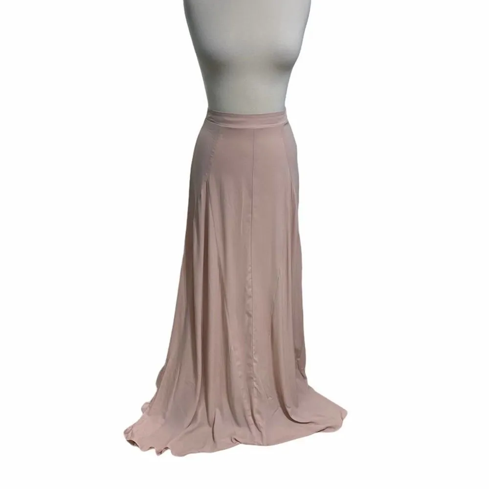 Show Me Your Mumu SMYM Princess Di Maxi Ballgown‎ Skirt Dusty Blush Medium - Image 14