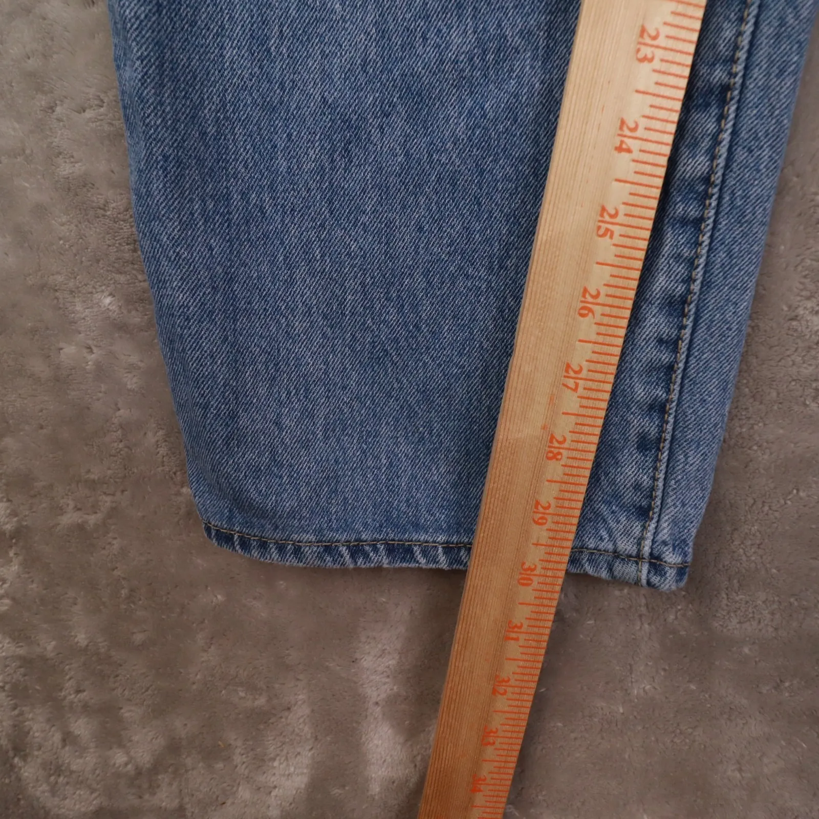 Levi's '94 Baggy Jeans Women's 28 Denim Distressed Cotton Retro Grunge Classic - Image 6