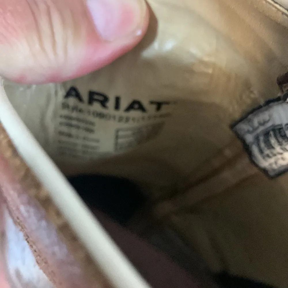 🚫SOLD🚫Ariat Fatbaby Leather Brown Women’s Boots Size 7.5B - Image 4