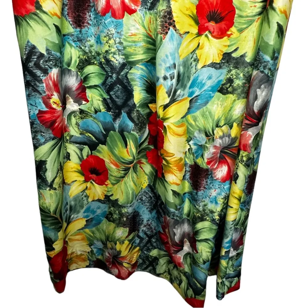 Vintage Pullover‎ Floral Robe Red Size undefined - Image 3