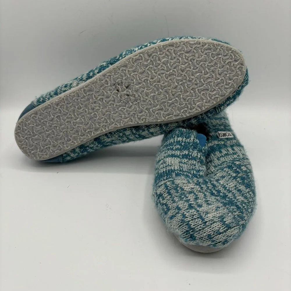 TOMs Flats Women's 8 Multicolor Tweed Casual Slip On Alpargata - Image 7