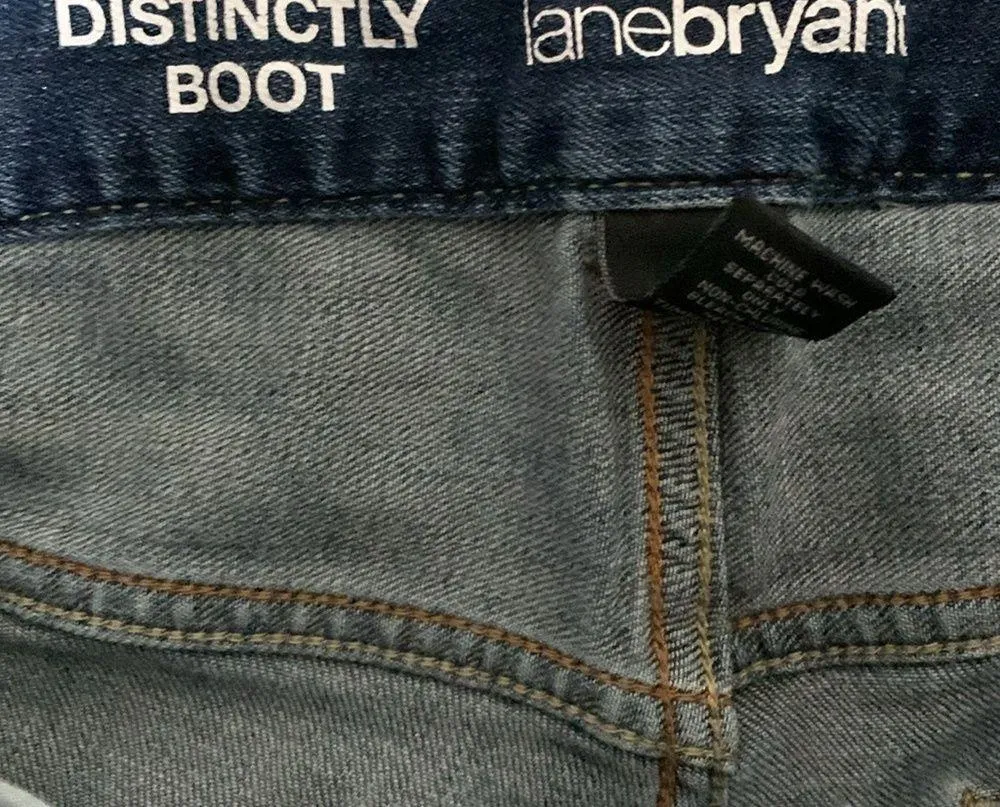 Lane Bryant Distinctly bootcut woman plus size jean size 18 stretch 30” inseam - Image 5