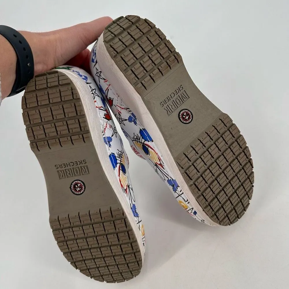 Skechers Women's SR‎ Candaba Slip Resistant Work Clog Shoes Multicolor Size 10 - Image 10