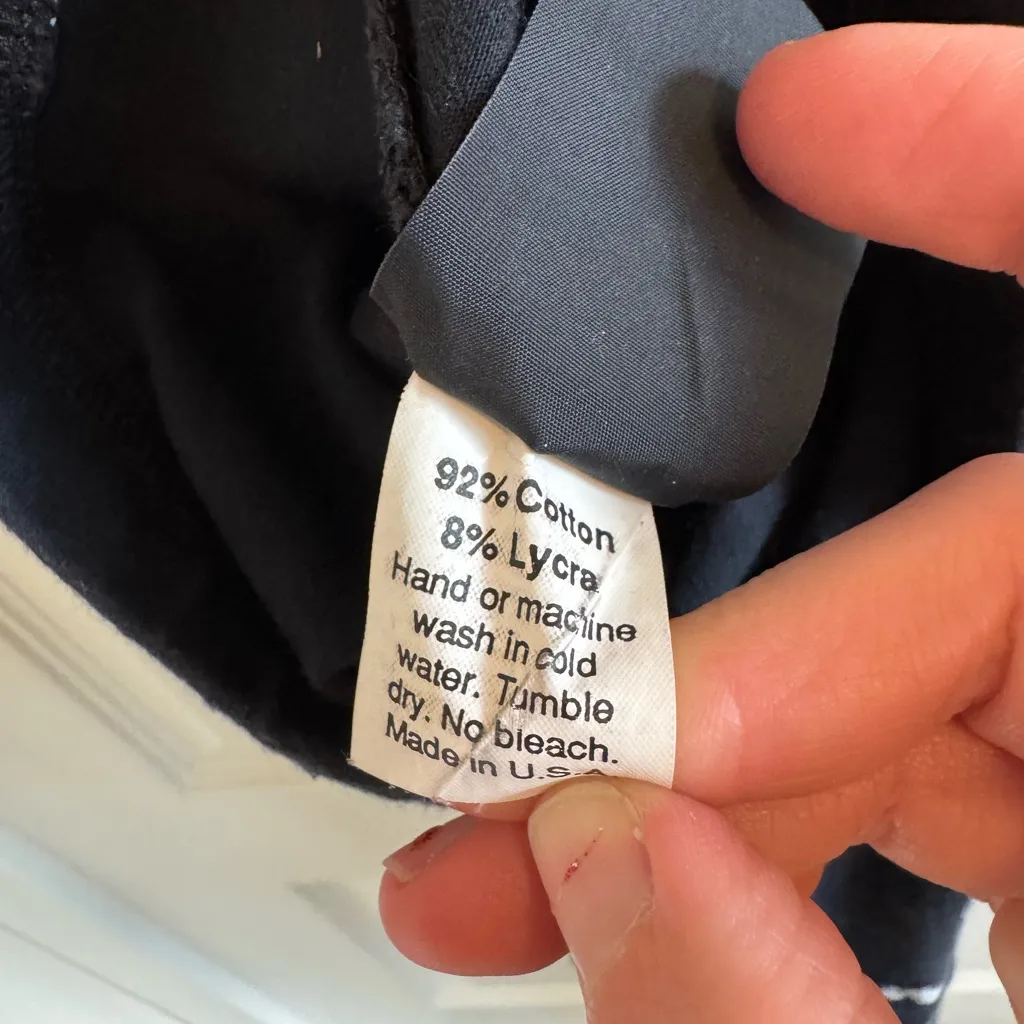 Vintage Fashion Victim 90s Skull&Bones Women’s Leggings Black - Image 13