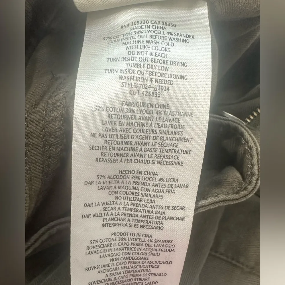 Joie So Real Skinny Green Pants with Sleek Stretch Fit - Image 11