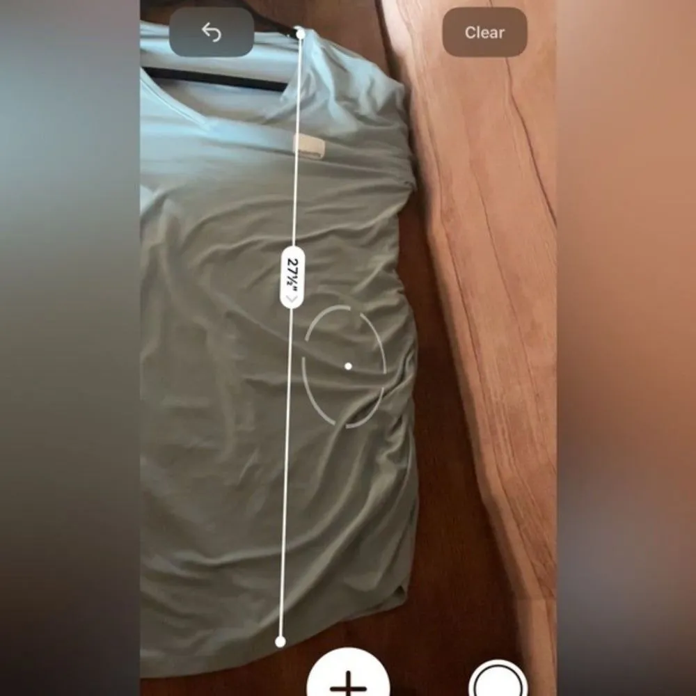 NWT Time and Tru Womens Maternity Long Sleeve‎ T-Shirt Size Small 4-6 Turquoise* - Image 12