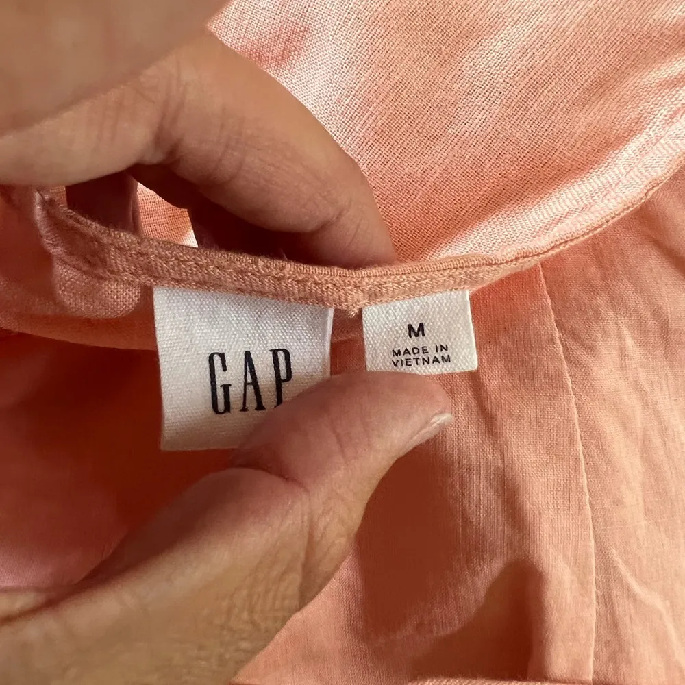 Linen wrap dress - Image 3