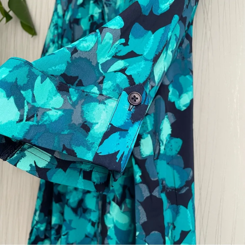 Catherines Women's Plus Size Timeless Short Sleeve Blouse Size 2X WP Green - Image 5