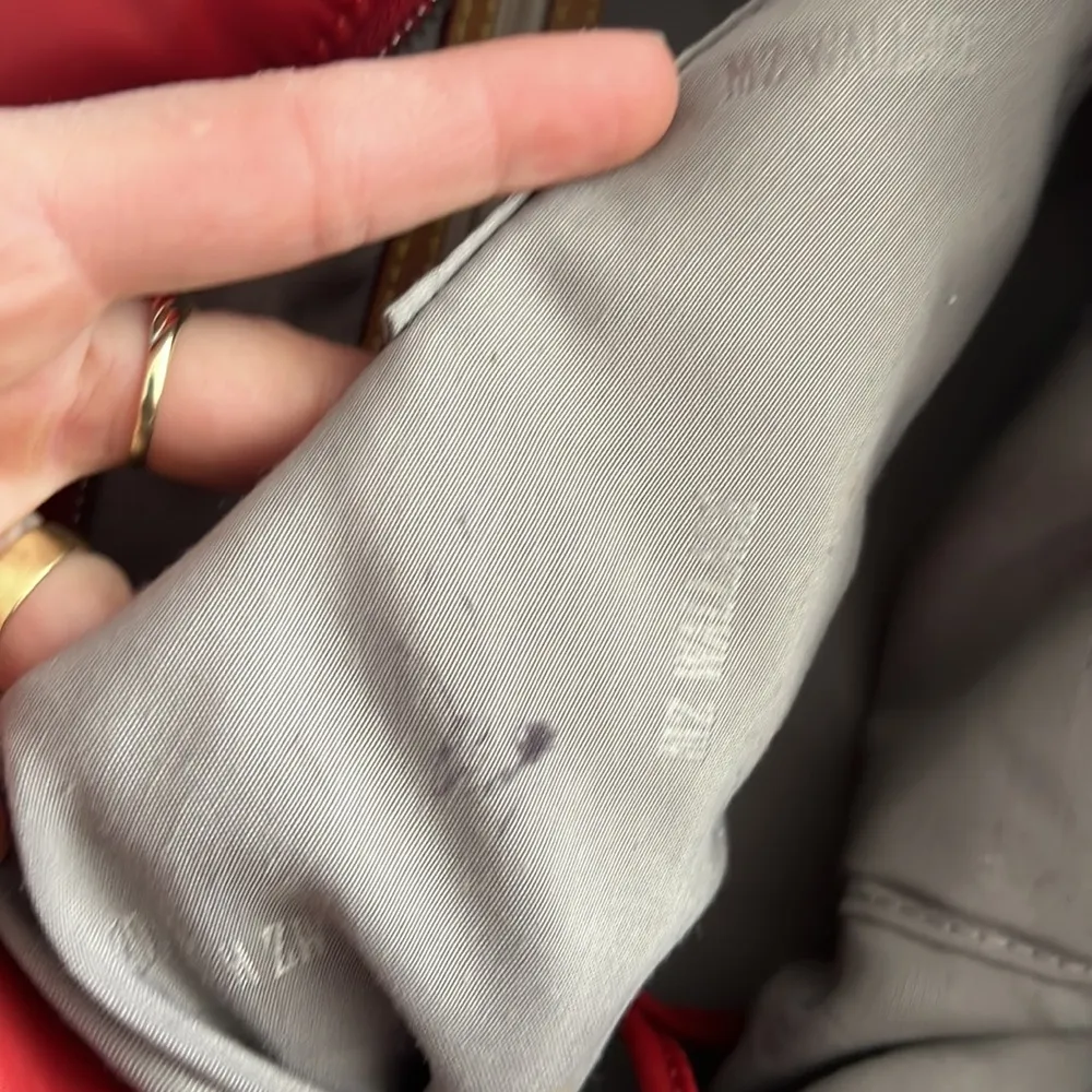 MZ Wallace Chelsea Red Tote With Pouch And Crossbody Strap - Image 11