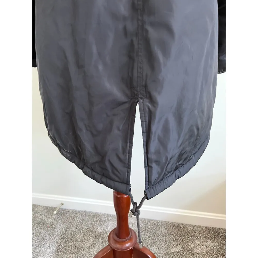 Mossimo Supply Co Long Rain Coat Size Small Gray - Image 10