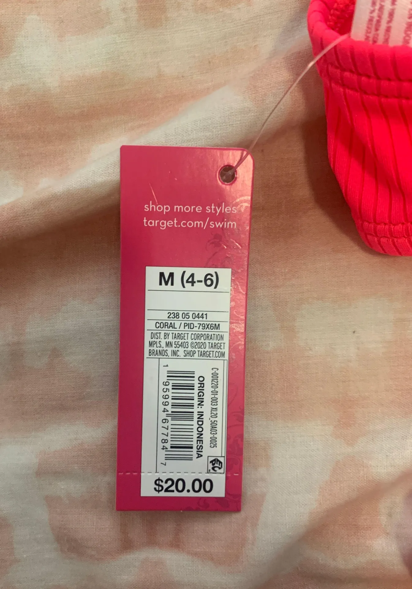 Target Hot Pink Swimsuit - Image 3