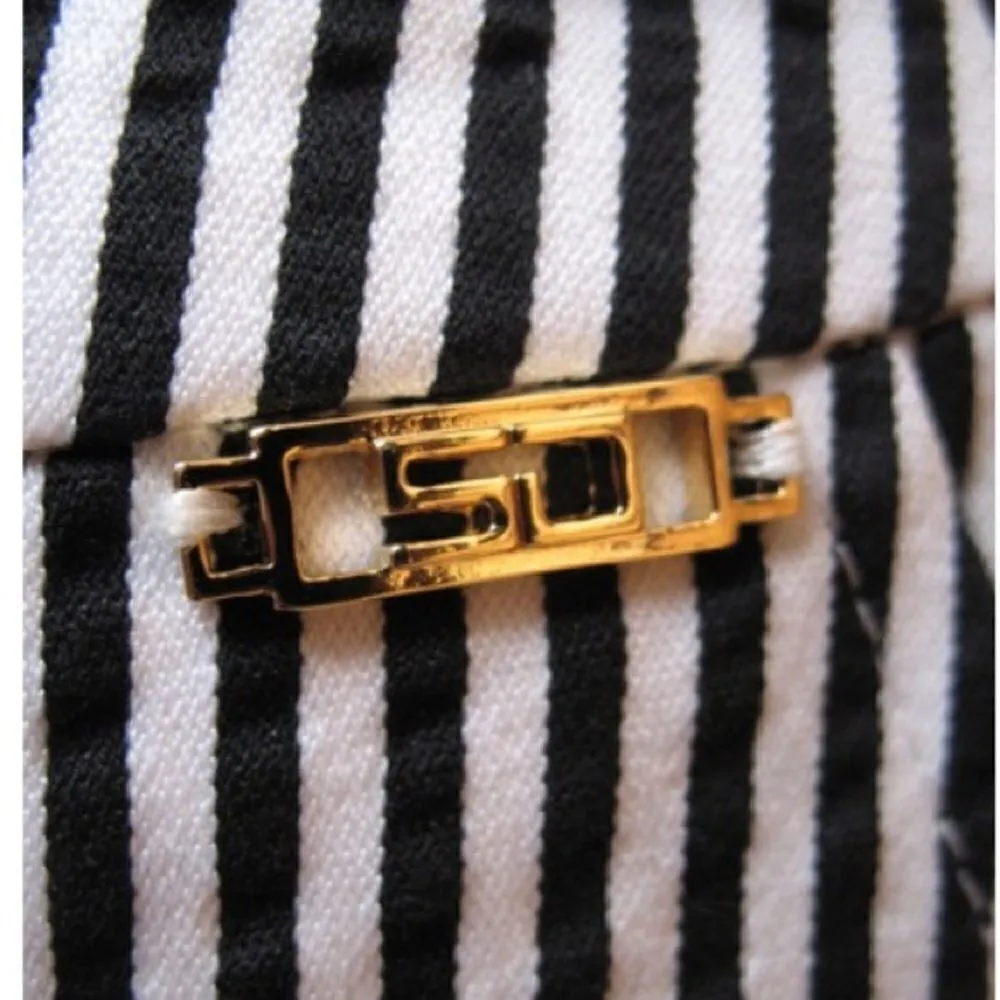 NWOT Black White Crop Pants - Image 6