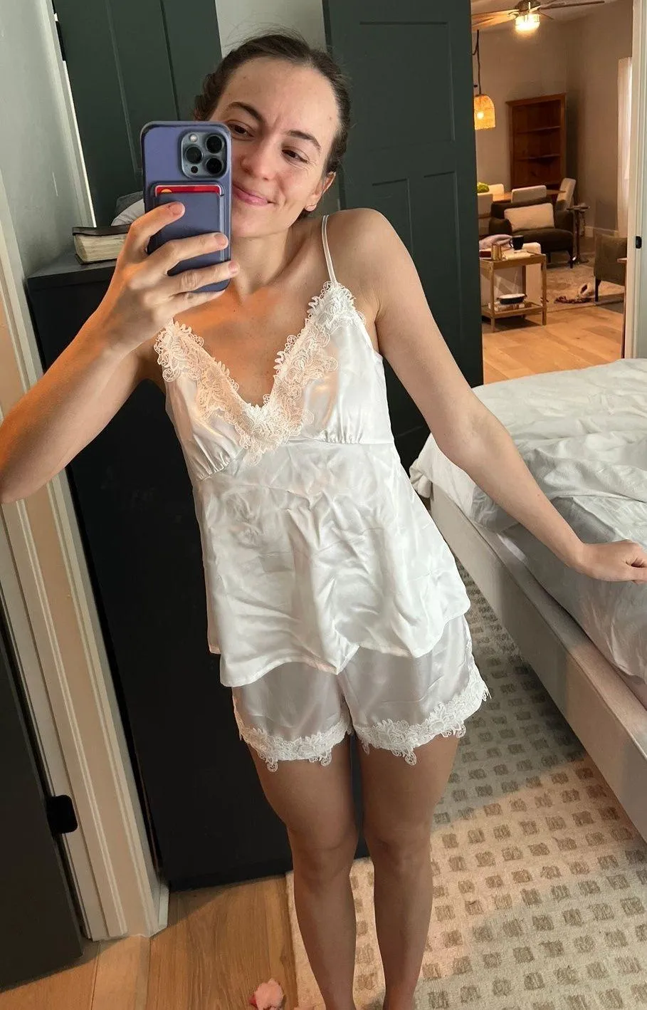 White PJ Set - Image 7