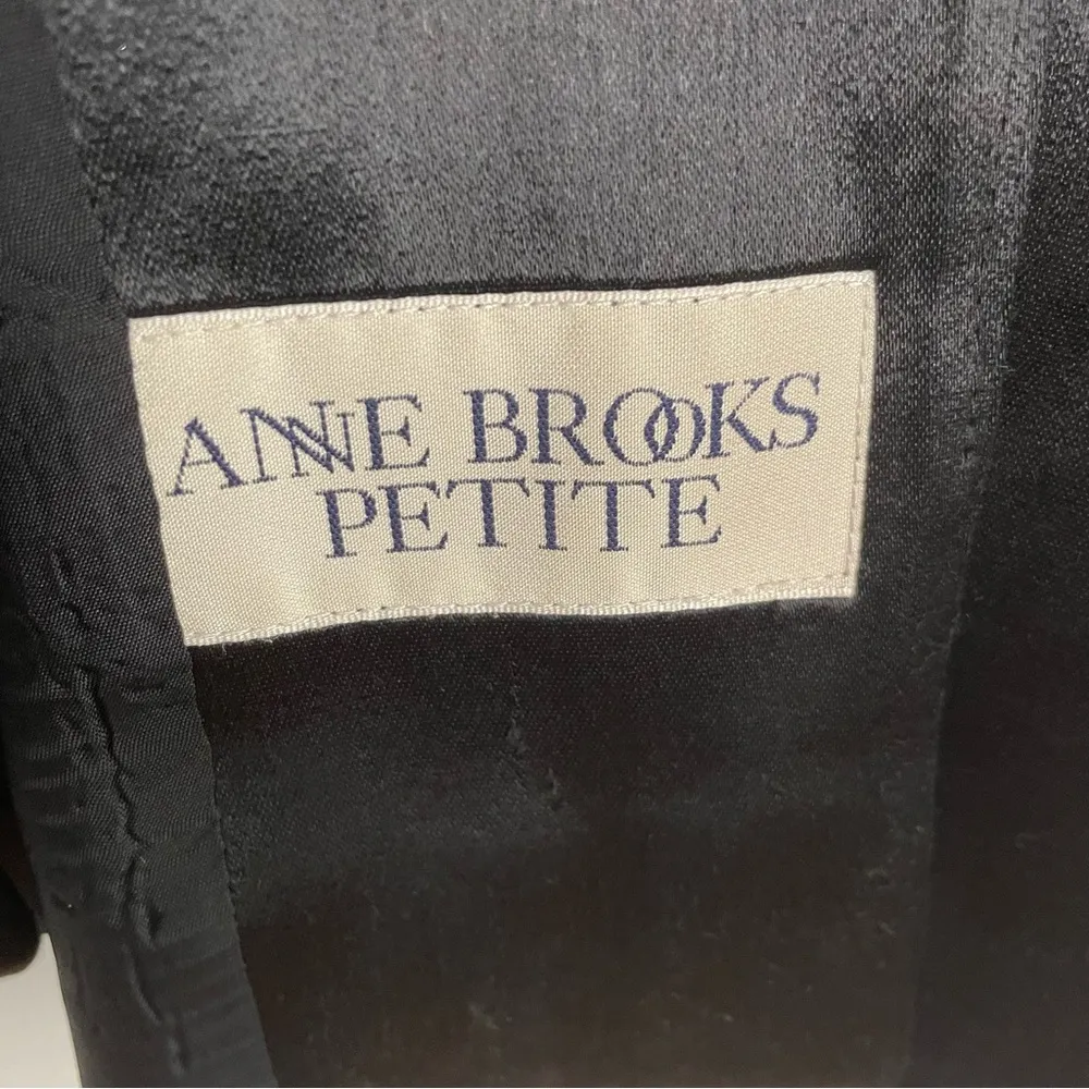 Anne Brooks dark romantic Women's Blazer Size 12 vintage dark academia Black - Image 4