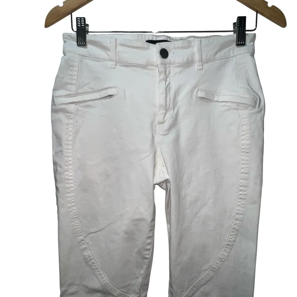 Peruvian Connection  Ryder Pants Cream Size 4 - Image 5
