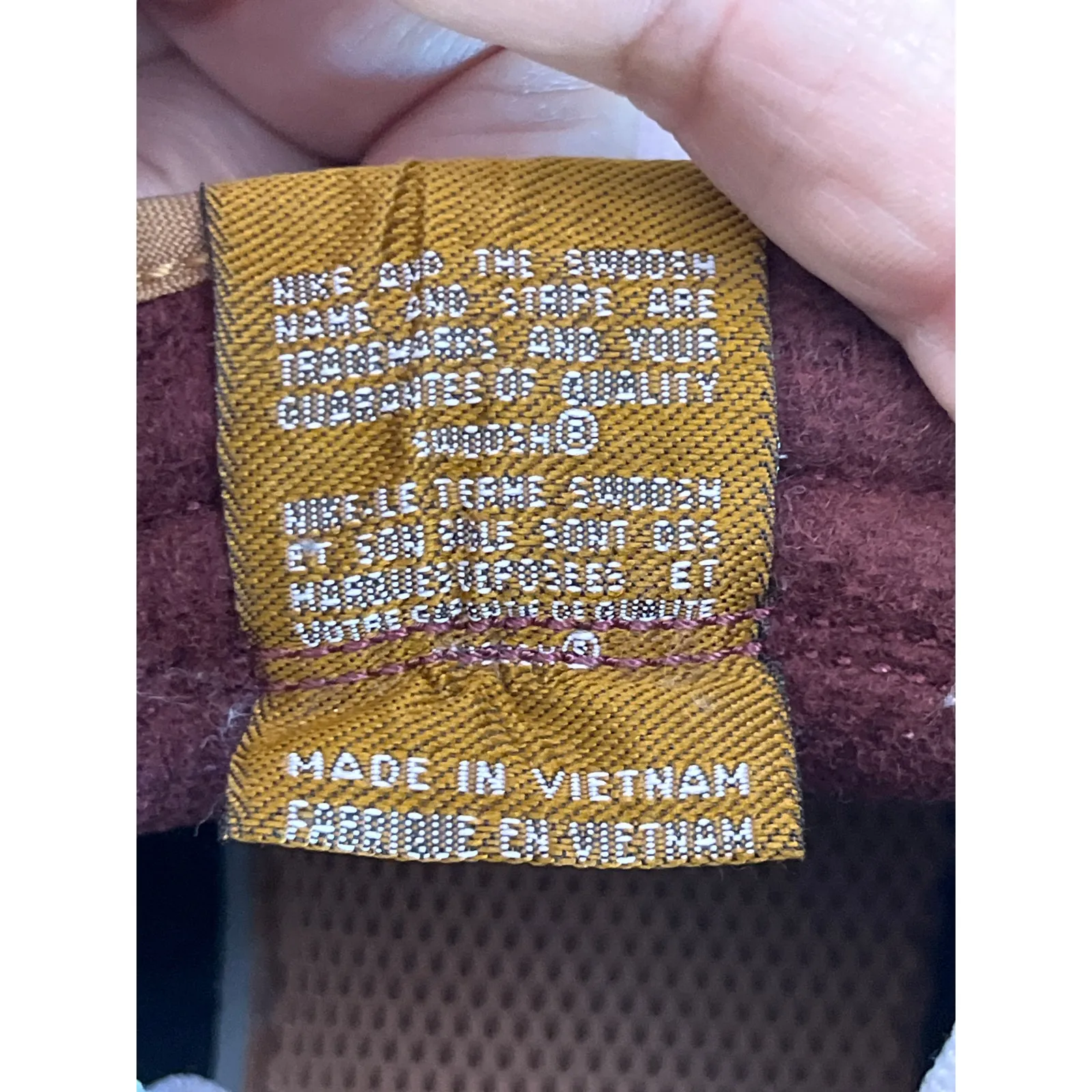 Nike Dunk Low Premium Brown Ice Pink 2003 Women’s 8 Rare Vintage Sneakers - Image 3