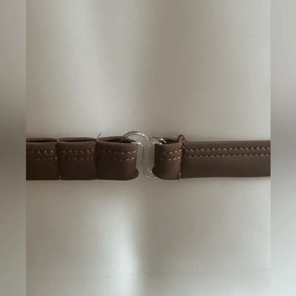 Body Glove Light Brown HalterTop Tie On Bottom & Top  Bikini Set Sz M - Image 7