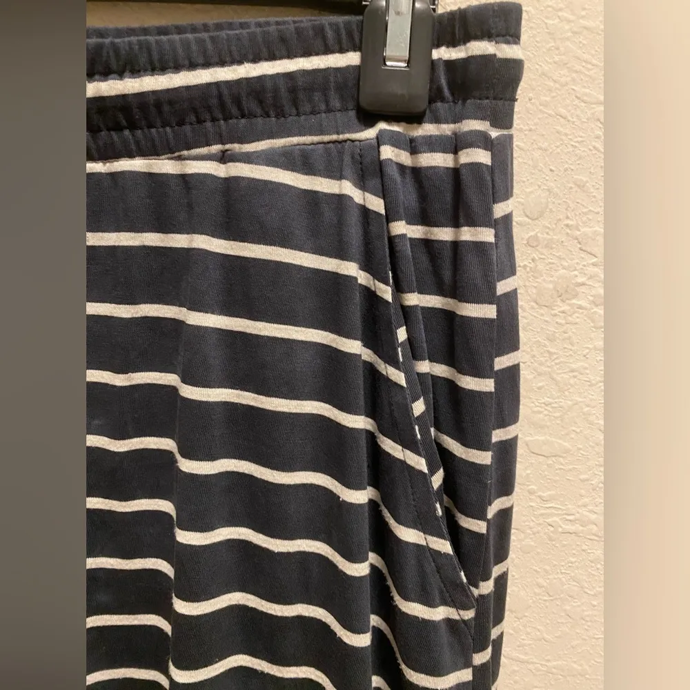 Replay Blue & White Striped Nautical Maxi Skirt Size Small - Image 7