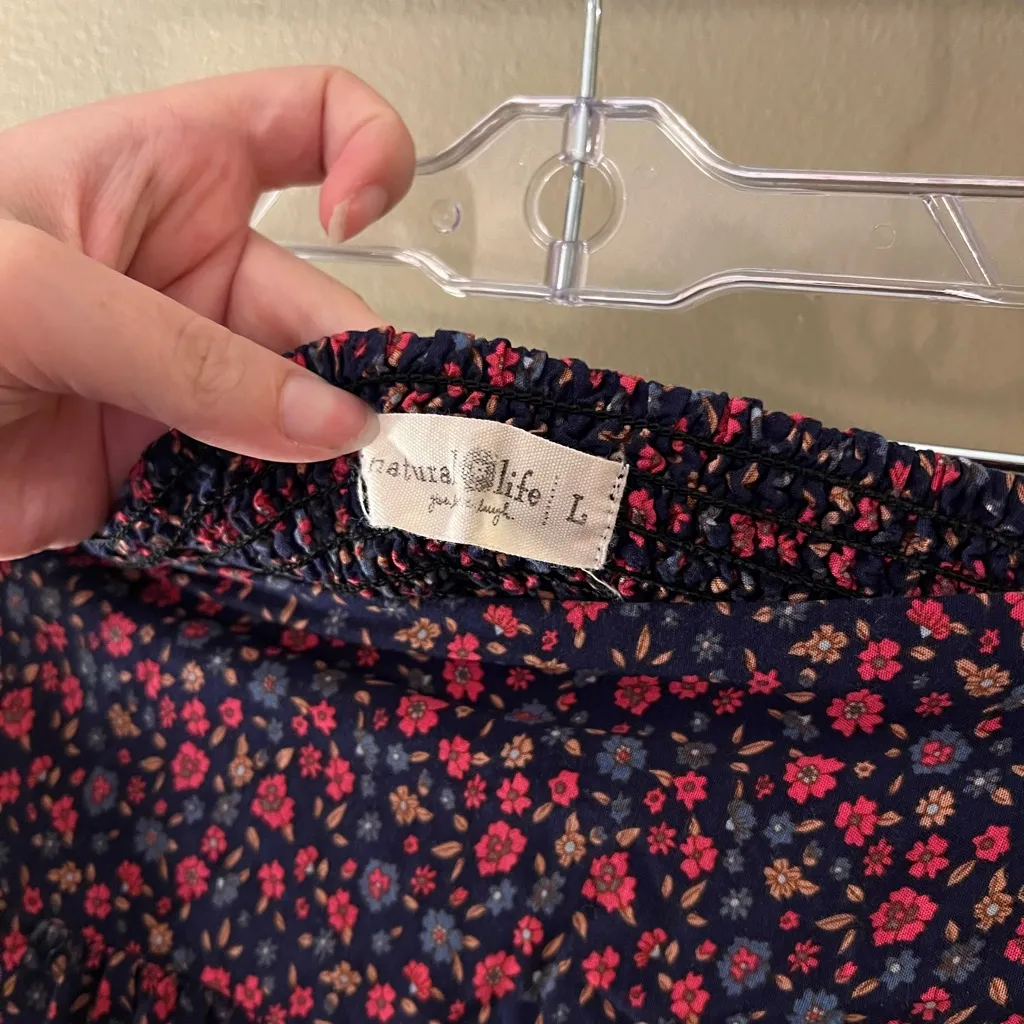 Natural Life Floral Maxi Skirt - Image 3