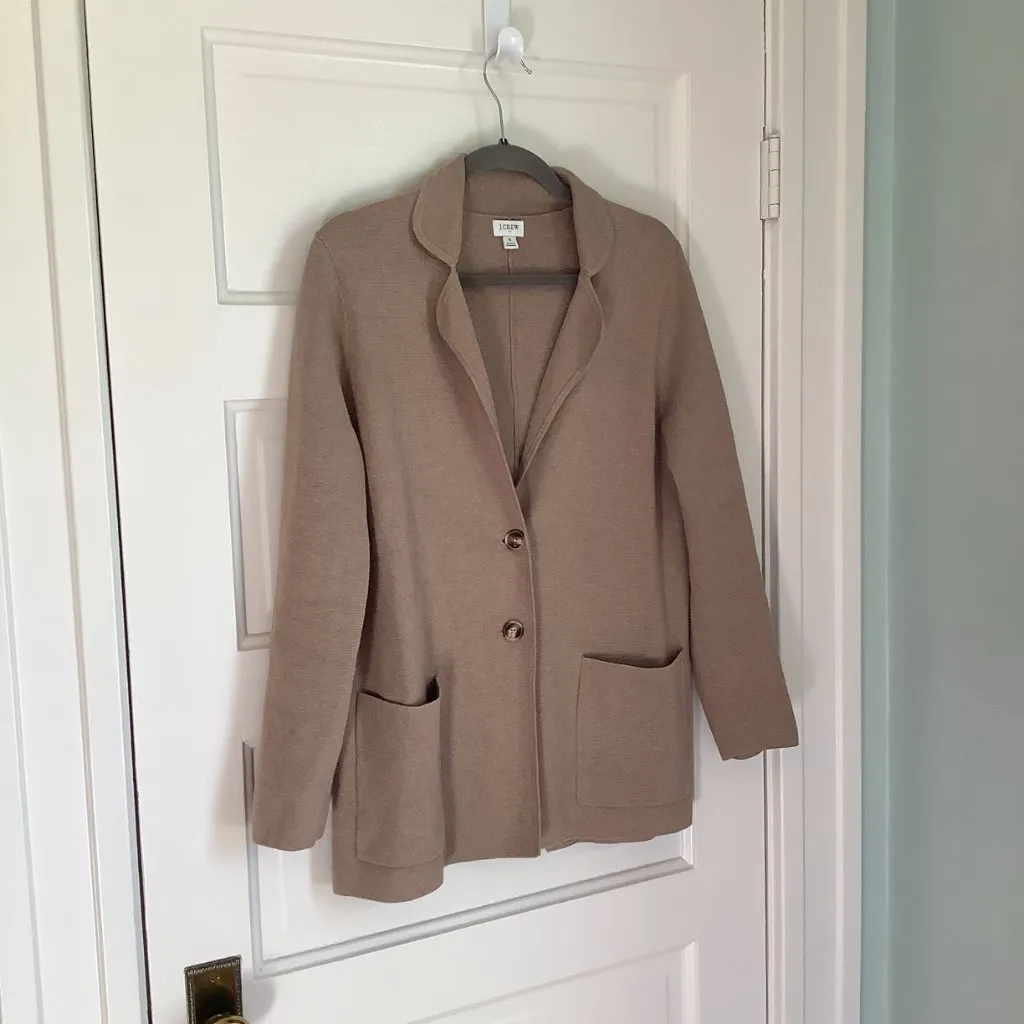 J. Crew Factory Tan Blazer - Image 3