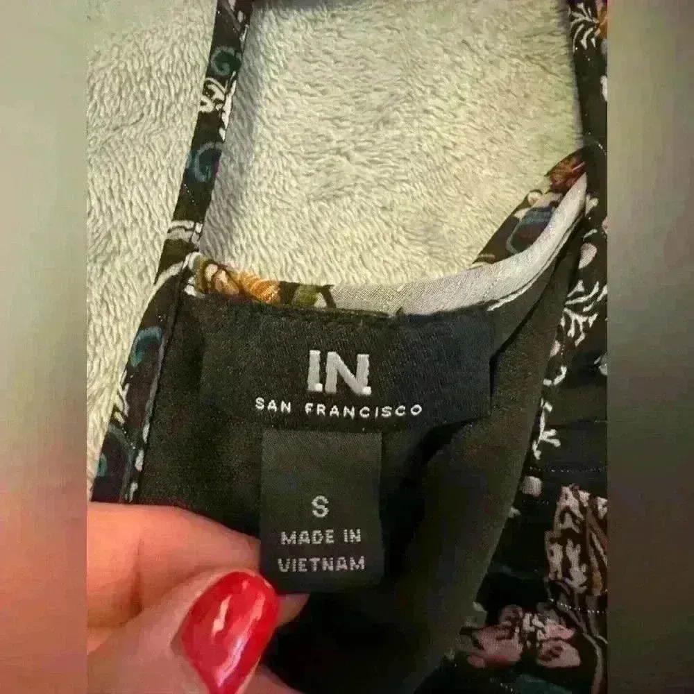 Womens Floral I.N. San Francisco Blouse - Image 5