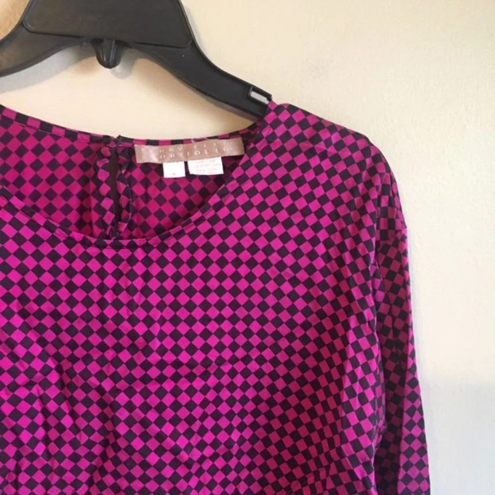 Perry Portfolio size 4 silk long sleeved top - Image 3